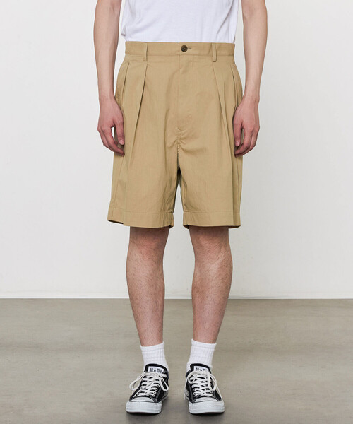 ORCIVAL（オーシバル）の「ORCIVAL | 2タックショーツ MEN（その他パンツ・メンズ・ベージュ/チャコール/オフホワイト・3/4）」の9枚目の写真