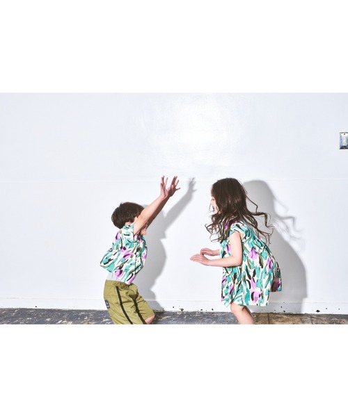 maarook（マルーク）の「ボタニカルＰＴ天竺Ｔシャツ（Tシャツ/カットソー・キッズ・グリーン・130cm/120cm/100cm/110cm/90cm/80ｃｍ）」の14枚目の写真