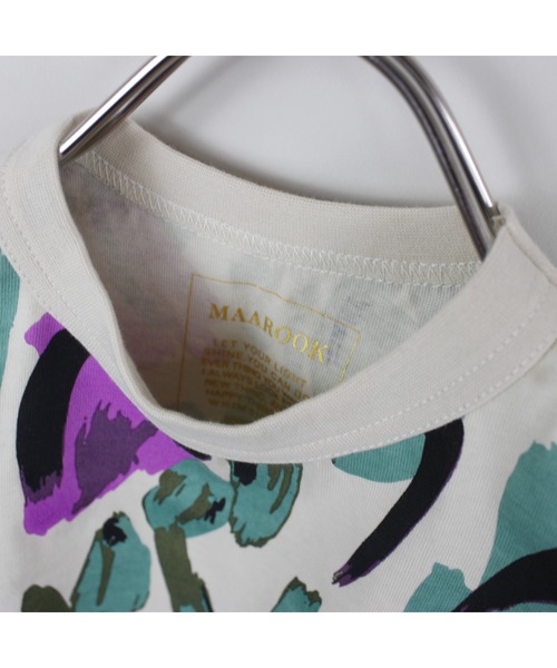 maarook（マルーク）の「ボタニカルＰＴ天竺Ｔシャツ（Tシャツ/カットソー・キッズ・グリーン・130cm/120cm/100cm/110cm/90cm/80ｃｍ）」の22枚目の写真
