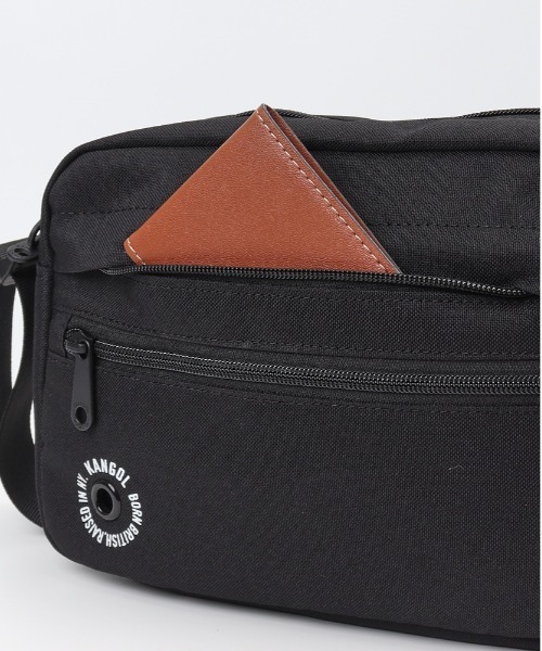 KANGOL(カンゴール)の「KANGOL Garside ショルダーバッグ(ショルダーバッグ・レディース・ベージュ/ブラック・FREE)」の10枚目の写真