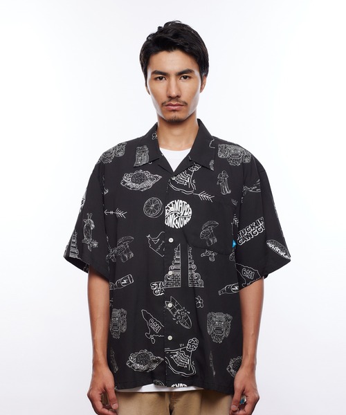 Liberaiders(リベレイダース)の「Liberaiders/リベレイダース RAYON ALOHA SHIRT(シャツ/ブラウス・メンズ・ブラック・XL/L/M)」の14枚目の写真