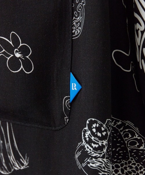 Liberaiders(リベレイダース)の「Liberaiders/リベレイダース RAYON ALOHA SHIRT(シャツ/ブラウス・メンズ・ブラック・XL/L/M)」の7枚目の写真