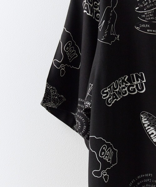 Liberaiders(リベレイダース)の「Liberaiders/リベレイダース RAYON ALOHA SHIRT(シャツ/ブラウス・メンズ・ブラック・XL/L/M)」の8枚目の写真