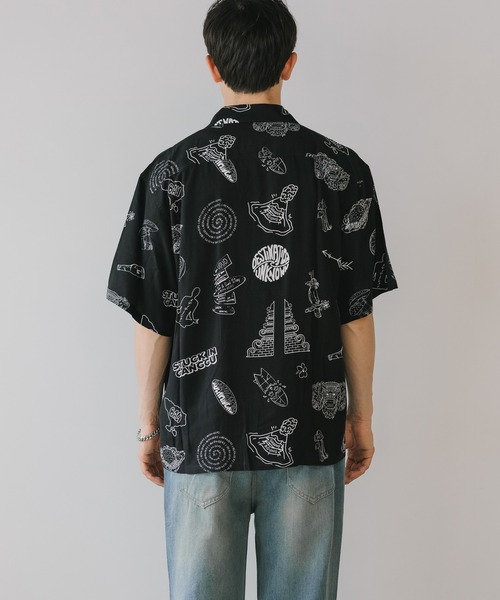 Liberaiders(リベレイダース)の「Liberaiders/リベレイダース RAYON ALOHA SHIRT(シャツ/ブラウス・メンズ・ブラック・XL/L/M)」の17枚目の写真