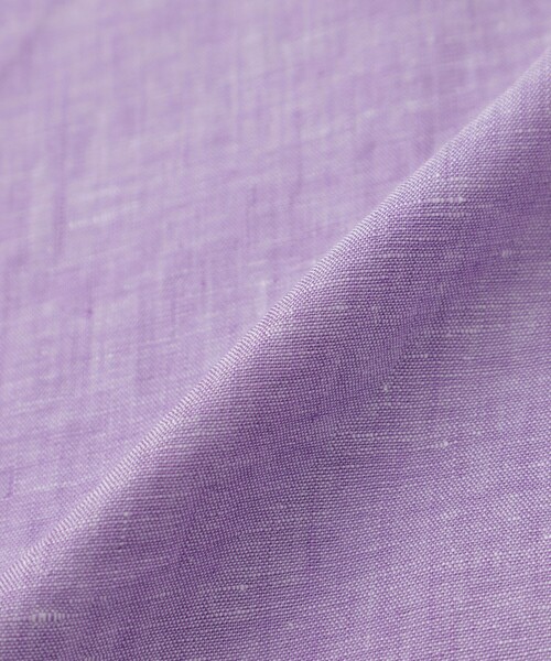 MACKINTOSH LONDON（マッキントッシュ ロンドン）の「【LEON掲載】ストレッチリネンワイドカラーシャツ（シャツ/ブラウス・メンズ・パープル系その他2/ピンク系その他2/ブルー系その他2/ネイビー/オフホワイト・XL/L/M）」の19枚目の写真