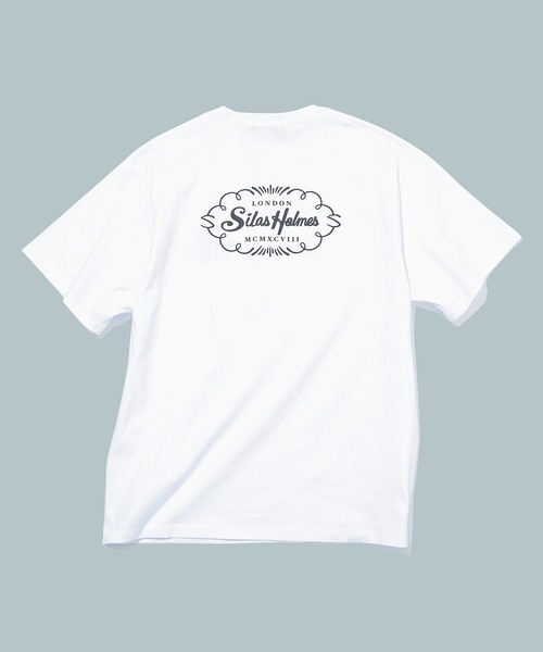 SILAS（サイラス）の「CAPITAL LETTER S/S TEE（Tシャツ/カットソー・メンズ・ホワイト/レッド/ブラック/アッシュ・M/L/XL）」の2枚目の写真