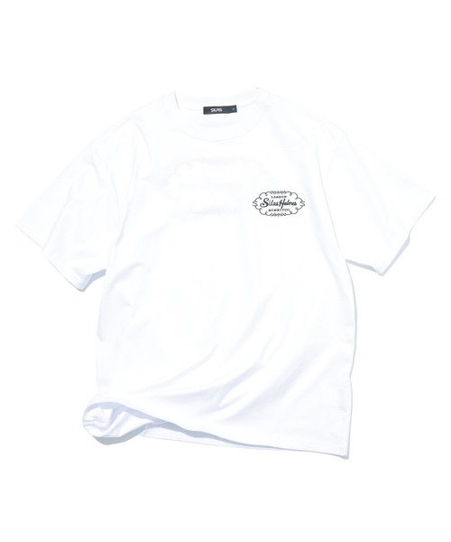 SILAS（サイラス）の「CAPITAL LETTER S/S TEE（Tシャツ/カットソー・メンズ・ホワイト/レッド/ブラック/アッシュ・M/L/XL）」の18枚目の写真