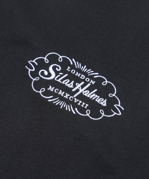 SILAS（サイラス）の「CAPITAL LETTER S/S TEE（Tシャツ/カットソー・メンズ・ホワイト/レッド/ブラック/アッシュ・M/L/XL）」の12枚目の写真