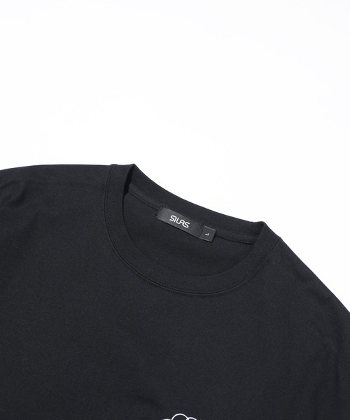 SILAS（サイラス）の「CAPITAL LETTER S/S TEE（Tシャツ/カットソー・メンズ・ホワイト/レッド/ブラック/アッシュ・M/L/XL）」の14枚目の写真