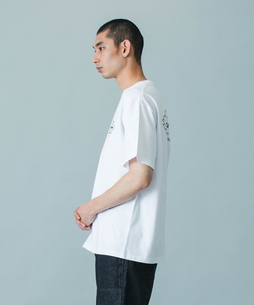 SILAS（サイラス）の「CAPITAL LETTER S/S TEE（Tシャツ/カットソー・メンズ・ホワイト/レッド/ブラック/アッシュ・M/L/XL）」の21枚目の写真