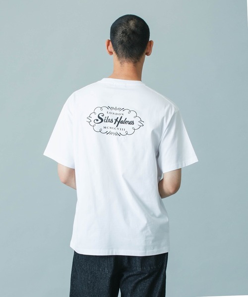 SILAS（サイラス）の「CAPITAL LETTER S/S TEE（Tシャツ/カットソー・メンズ・ホワイト/レッド/ブラック/アッシュ・M/L/XL）」の22枚目の写真