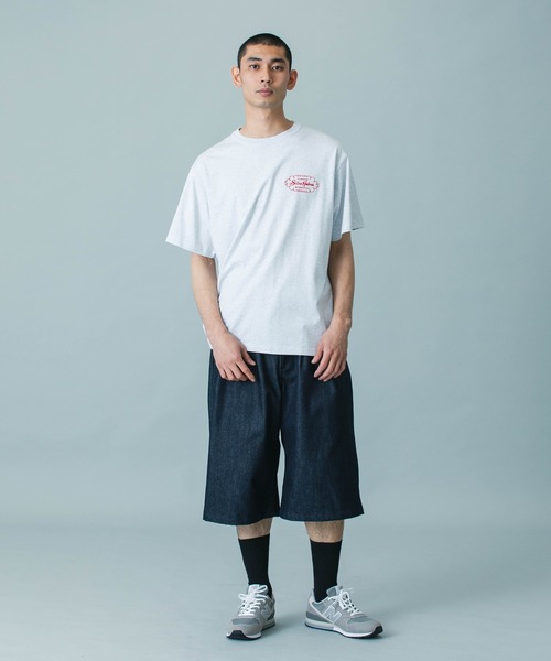 SILAS（サイラス）の「CAPITAL LETTER S/S TEE（Tシャツ/カットソー・メンズ・ホワイト/レッド/ブラック/アッシュ・M/L/XL）」の9枚目の写真