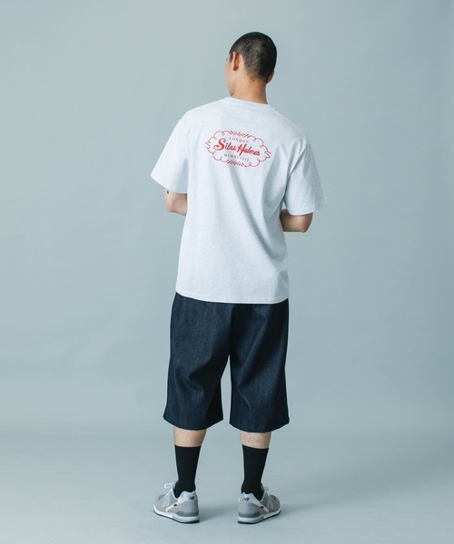 SILAS（サイラス）の「CAPITAL LETTER S/S TEE（Tシャツ/カットソー・メンズ・ホワイト/レッド/ブラック/アッシュ・M/L/XL）」の10枚目の写真