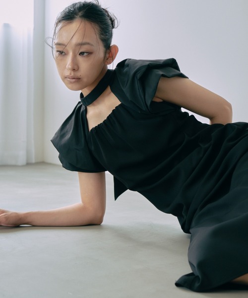 ANDRESD ドレス cutting curve dress カッティングカーブドレス（ドレス
