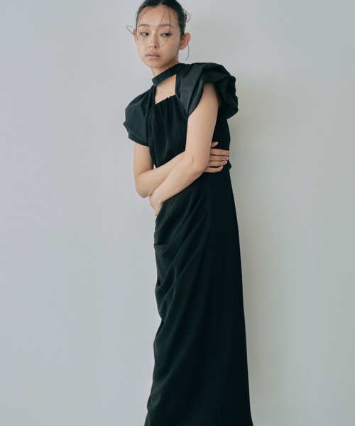 drape dress / ドレープドレス（ドレス）｜ANDRESD
