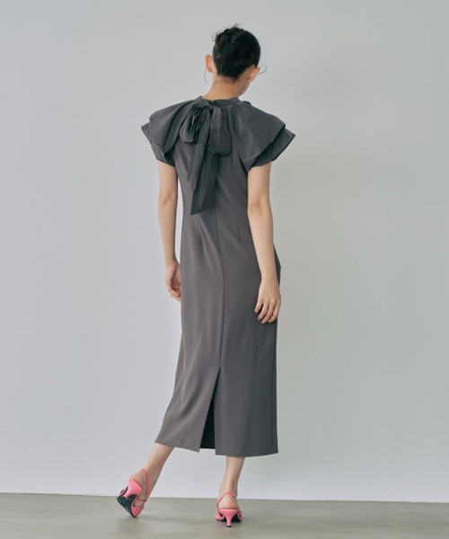 スーツ・フォーマル・ドレス ANDRESD drape dress BLACK ANDRESD drape dress | DRESS,DRESS | ROOM903 online