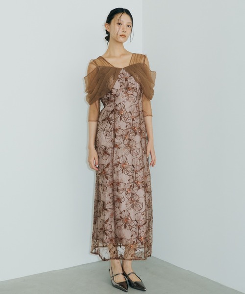 【新品】 ANDRESD spangle dress スパンコールドレス kirakira spangle dress キラキラスパンコールドレス（ドレス