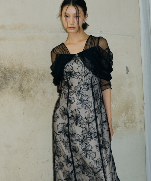 ANDRESD（アンドレスド）の「チュールドレープスパンコール