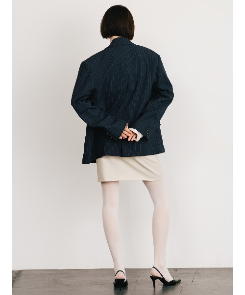 CREDONA(クレドナ)の「SHEER SKIRT SET/シアースカートセット(スカート・レディース・ホワイト/ブルー・FREE)」の13枚目の写真