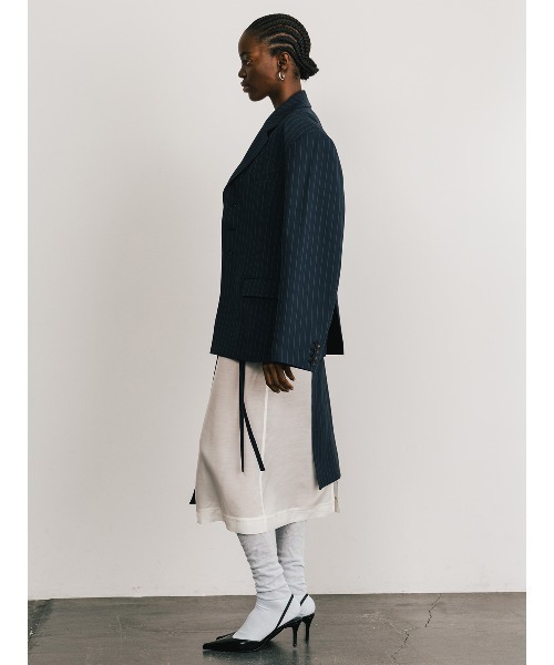 CREDONA(クレドナ)の「SHEER SKIRT SET/シアースカートセット(スカート・レディース・ホワイト/ブルー・FREE)」の15枚目の写真