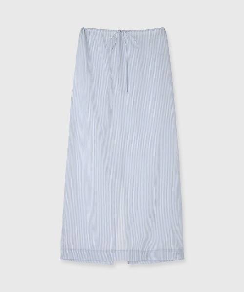 CREDONA(クレドナ)の「SHEER SKIRT SET/シアースカートセット(スカート・レディース・ホワイト/ブルー・FREE)」の5枚目の写真