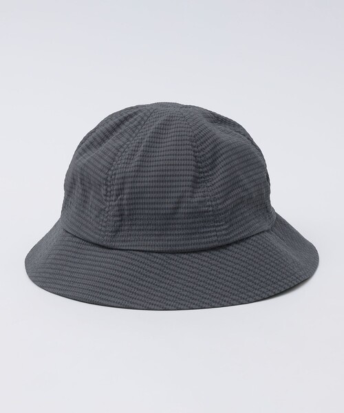 SHIPS(シップス)の「【SHIPS別注】halo commodity: SEERSUCKER HAT(キャップ・メンズ・グレー/ブラック/ブラウン・ONE SIZE)」の1枚目の写真