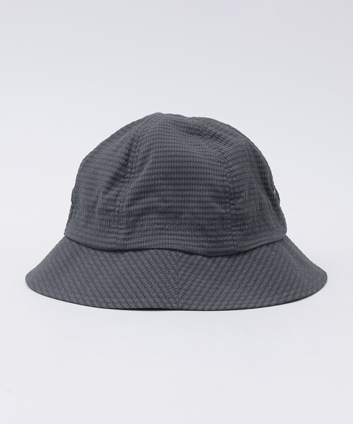 SHIPS(シップス)の「【SHIPS別注】halo commodity: SEERSUCKER HAT(キャップ・メンズ・グレー/ブラック/ブラウン・ONE SIZE)」の4枚目の写真