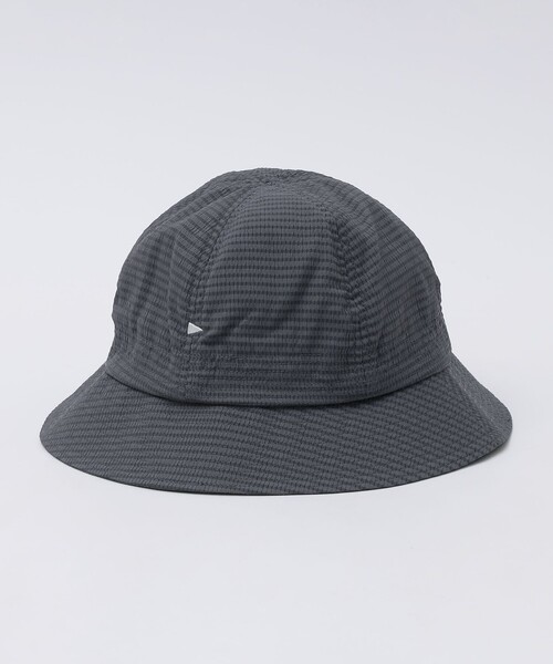 SHIPS(シップス)の「【SHIPS別注】halo commodity: SEERSUCKER HAT(キャップ・メンズ・グレー/ブラック/ブラウン・ONE SIZE)」の5枚目の写真