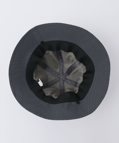 SHIPS(シップス)の「【SHIPS別注】halo commodity: SEERSUCKER HAT(キャップ・メンズ・グレー/ブラック/ブラウン・ONE SIZE)」の7枚目の写真