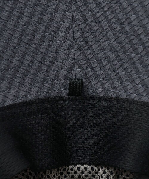 SHIPS(シップス)の「【SHIPS別注】halo commodity: SEERSUCKER HAT(キャップ・メンズ・グレー/ブラック/ブラウン・ONE SIZE)」の8枚目の写真