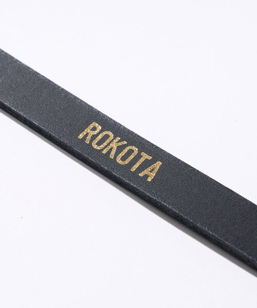 un dix cors（アンディコール）の「【ROKOTA(ロコタ)】プレーン張り合わせベルト（ベルト・レディース・キャメル/ブラック・FREE）」の11枚目の写真