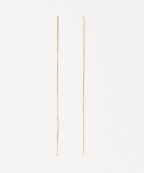 BABYLONE（バビロン）の「ロング2WAYピアス（ピアス（両耳用）・レディース・ブラウン系その他/シルバーグレー・FREE）」の9枚目の写真