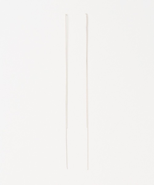 BABYLONE（バビロン）の「ロング2WAYピアス（ピアス（両耳用）・レディース・ブラウン系その他/シルバーグレー・FREE）」の6枚目の写真