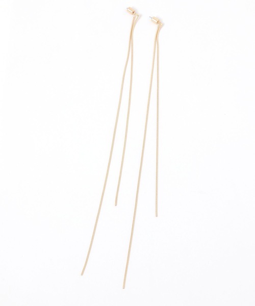 BABYLONE（バビロン）の「ロング2WAYピアス（ピアス（両耳用）・レディース・ブラウン系その他/シルバーグレー・FREE）」の13枚目の写真