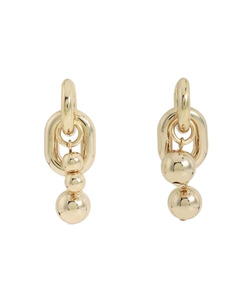 MURUA（ムルーア）の「ボール2WAYピアス（ピアス（両耳用）・レディース・ゴールド/シルバー・FREE）」の2枚目の写真