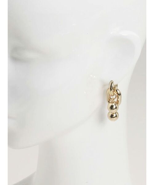 MURUA（ムルーア）の「ボール2WAYピアス（ピアス（両耳用）・レディース・ゴールド/シルバー・FREE）」の14枚目の写真