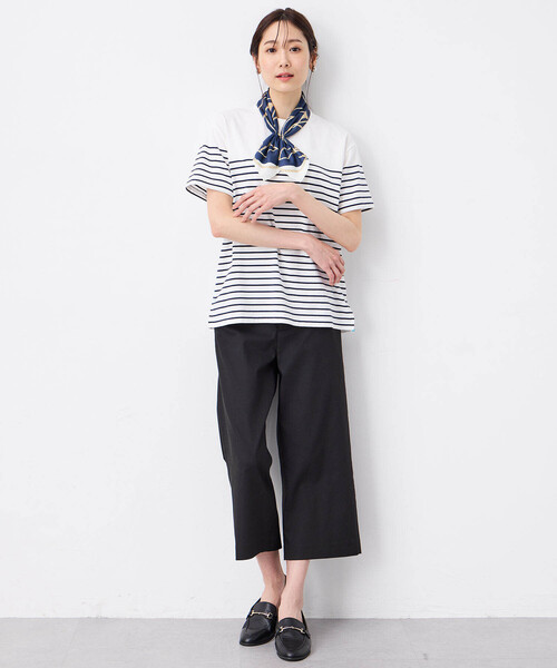 Petit Honfleur（プチオンフルール）の「2025年春夏【接触冷感】スカーフ（ストール/ショール・レディース・ブルー/ベージュ/モカ/ネイビー・フリー）」の12枚目の写真