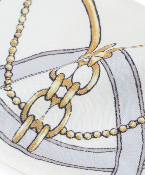 Petit Honfleur（プチオンフルール）の「2025年春夏【接触冷感】スカーフ（ストール/ショール・レディース・ブルー/ベージュ/モカ/ネイビー・フリー）」の7枚目の写真