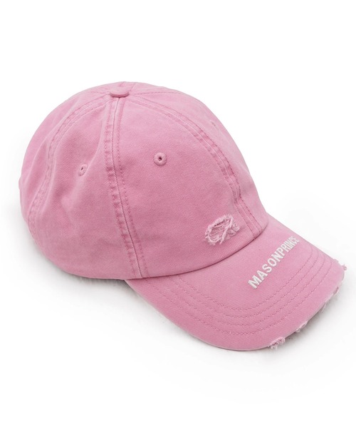 ヴィンテージウォッシュ加工&ダメージ加工 ベースボールキャップ