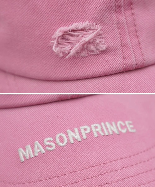 ヴィンテージウォッシュ加工&ダメージ加工 ベースボールキャップ