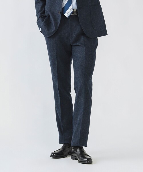 セール】フランネル ノープリーツ スラックス 25AW（セットアップ対応