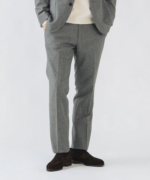 セール】フランネル ノープリーツ スラックス 25AW（セットアップ対応