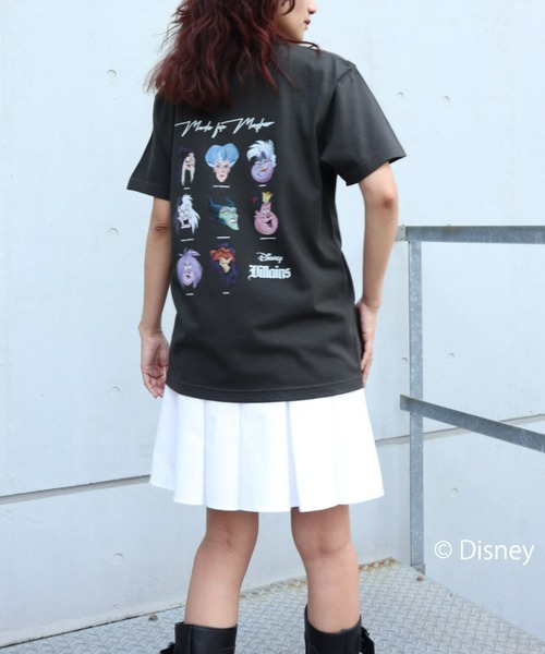 FIG&VIPER(フィグアンドバイパー)の「Disney Villains/BIG T(ディズニーヴィランズ)(Tシャツ/カットソー・レディース・ダークグレー/ホワイト・FREE)」の12枚目の写真