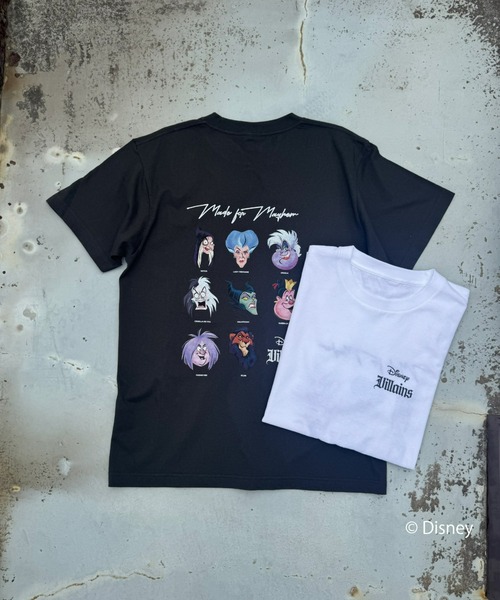 【Disney】ディズニーヴィランズブラックロンT Lサイズ VILLAINS Disney tシャツ Villains（ディズニーヴィランズ）キャラクター
