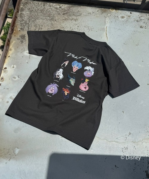 FIG&VIPER(フィグアンドバイパー)の「Disney Villains/BIG T(ディズニーヴィランズ)(Tシャツ/カットソー・レディース・ダークグレー/ホワイト・FREE)」の18枚目の写真