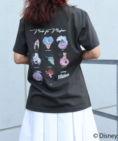 FIG&VIPER(フィグアンドバイパー)の「Disney Villains/BIG T(ディズニーヴィランズ)(Tシャツ/カットソー・レディース・ダークグレー/ホワイト・FREE)」の21枚目の写真