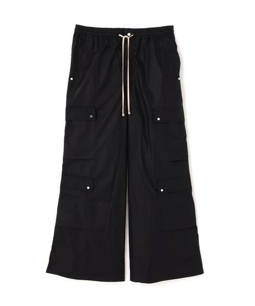 DANKE SCHON(ダンケシェーン)の「DankeSchon/ダンケシェーン/PAPERCOATING FLARE CARGO PANTS(カーゴパンツ・メンズ・ブラック・L/M/S)」の1枚目の写真