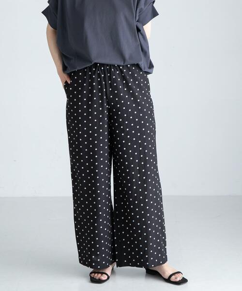 【新品】BRIGHT THINGS プリントイージーパンツ GOLD Sサイズ 新品】BRIGHT THINGS プリントイージーパンツ GOLD Sサイズ