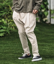 mp13789- Stretch Twill Unique Three Dimensional Pants イージーパンツ