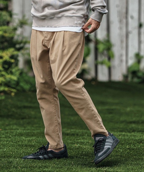CAMBIO(カンビオ)の「mp13789- Stretch Twill Unique Three Dimensional Pants イージーパンツ(その他パンツ・メンズ・ブラック/キナリ/サンドベージュ・S/M/L)」の5枚目の写真